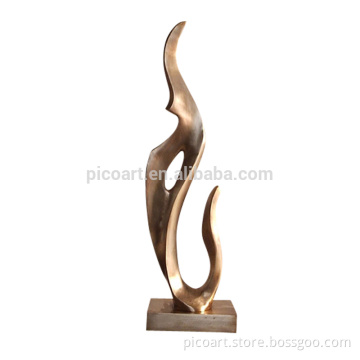 Modern Copper Sculpture,abstract decoration